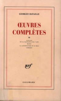 cover of the book Œuvres complètes, tome 9