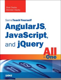 cover of the book AngularJS, JavaScript, and jQuery All in One, Sams Teach Yourself