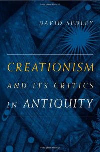 cover of the book Creationism and Its Critics in Antiquity