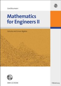 cover of the book Mathematics for Engineers II: Calculus and Linear Algebra