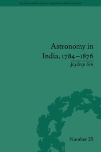 cover of the book Astronomy in India, 1784-1876