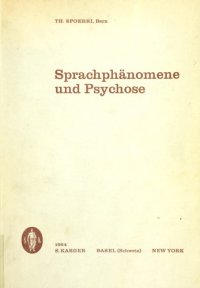 cover of the book Sprachphänomene und Psychose