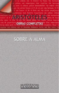 cover of the book Sobre A Alma