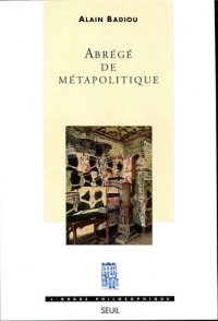 cover of the book Abrégé de métapolitique