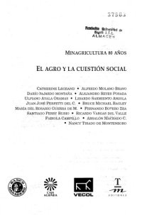 cover of the book El agro y la cuestión social