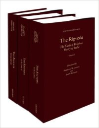 cover of the book The Rigveda: The Earliest Religious Poetry of India.  3-Volume Set