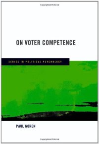 cover of the book On Voter Competence