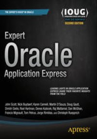 cover of the book Expert Oracle Application Express