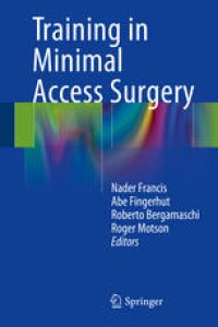 cover of the book Training in Minimal Access Surgery