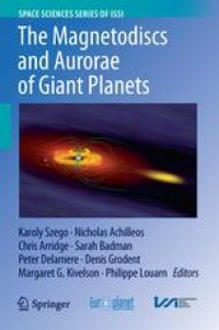 cover of the book The Magnetodiscs and Aurorae of Giant Planets