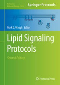 cover of the book Lipid Signaling Protocols