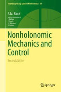 cover of the book Nonholonomic Mechanics and Control