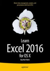 cover of the book Learn Excel 2016 for OS X