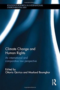 cover of the book Climate Change and Human Rights: An International and Comparative Law Perspective