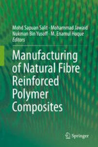 cover of the book Manufacturing of Natural Fibre Reinforced Polymer Composites