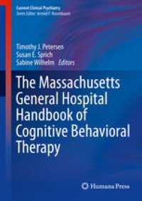 cover of the book The Massachusetts General Hospital Handbook of Cognitive Behavioral Therapy