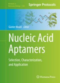 cover of the book Nucleic Acid Aptamers: Selection, Characterization, and Application