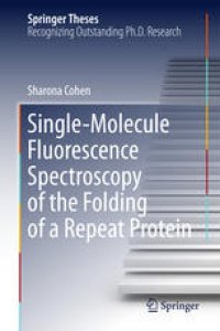 cover of the book Single-Molecule Fluorescence Spectroscopy of the Folding of a Repeat Protein