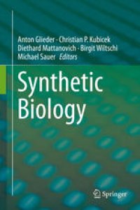 cover of the book Synthetic Biology