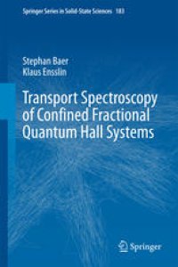 cover of the book Transport Spectroscopy of Confined Fractional Quantum Hall Systems