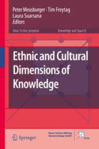 cover of the book Ethnic and Cultural Dimensions of Knowledge