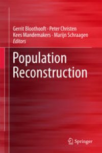 cover of the book Population Reconstruction