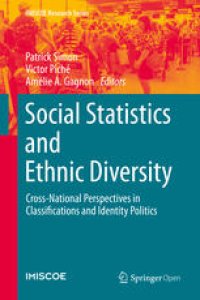 cover of the book Social Statistics and Ethnic Diversity: Cross-National Perspectives in Classifications and Identity Politics