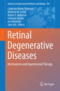 cover of the book Retinal Degenerative Diseases: Mechanisms and Experimental Therapy