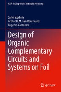 cover of the book Design of Organic Complementary Circuits and Systems on Foil