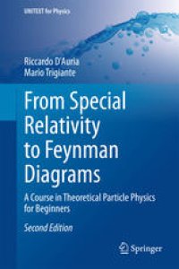 cover of the book From Special Relativity to Feynman Diagrams: A Course in Theoretical Particle Physics for Beginners