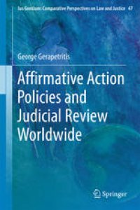 cover of the book Affirmative Action Policies and Judicial Review Worldwide