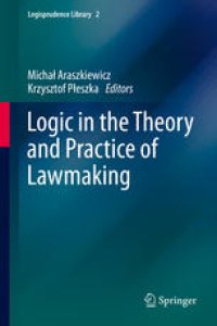 cover of the book Logic in the Theory and Practice of Lawmaking