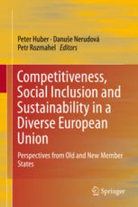 cover of the book Competitiveness, Social Inclusion and Sustainability in a Diverse European Union: Perspectives from Old and New Member States