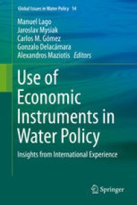 cover of the book Use of Economic Instruments in Water Policy: Insights from International Experience