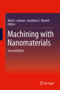 cover of the book Machining with Nanomaterials