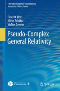 cover of the book Pseudo-Complex General Relativity