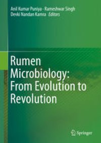 cover of the book Rumen Microbiology: From Evolution to Revolution