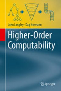 cover of the book Higher-Order Computability