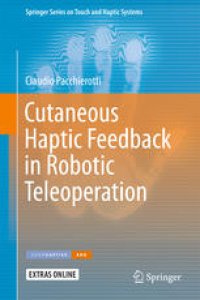 cover of the book Cutaneous Haptic Feedback in Robotic Teleoperation