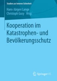 cover of the book Kooperation im Katastrophen- und Bevölkerungsschutz