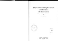 cover of the book The German Enlightenment and the rise of historicism