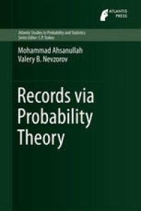 cover of the book Records via Probability Theory