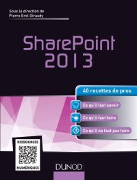 cover of the book SharePoint 2013 - 40 recettes de pros