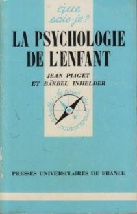 cover of the book La psychologie de l'enfant