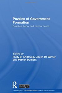 cover of the book Puzzles of Government Formation: Coalition Theory and Deviant Cases