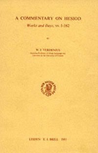 cover of the book A Commentary on Hesiod: Works and Days, vv. 1-382