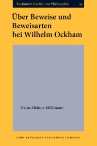 cover of the book Über Beweise und Beweisarten bei Wilhelm Ockham