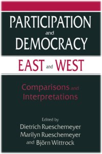 cover of the book Participation and Democracy East and West: Comparisons and Interpretations