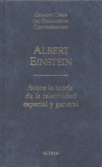 cover of the book Sobre la teoría de la relatividad especial y general