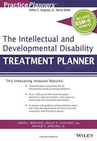 cover of the book The Intellectual and Developmental Disability Treatment Planner (with DSM 5 Updates)